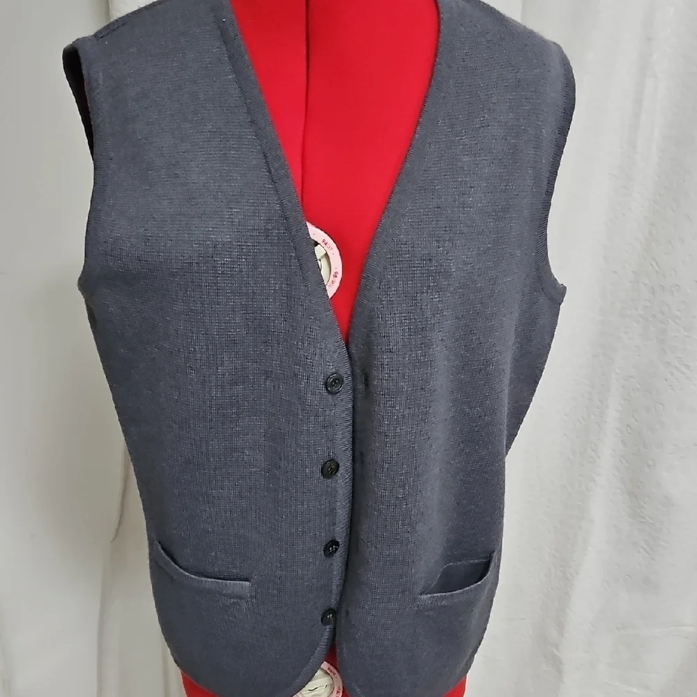 Vintage Gray Women's Vest